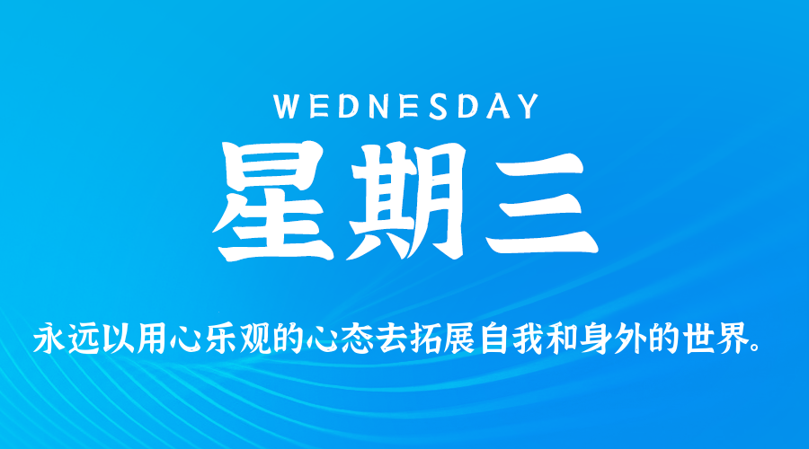 04日29日，星期三，在这里每天60秒读懂世界！